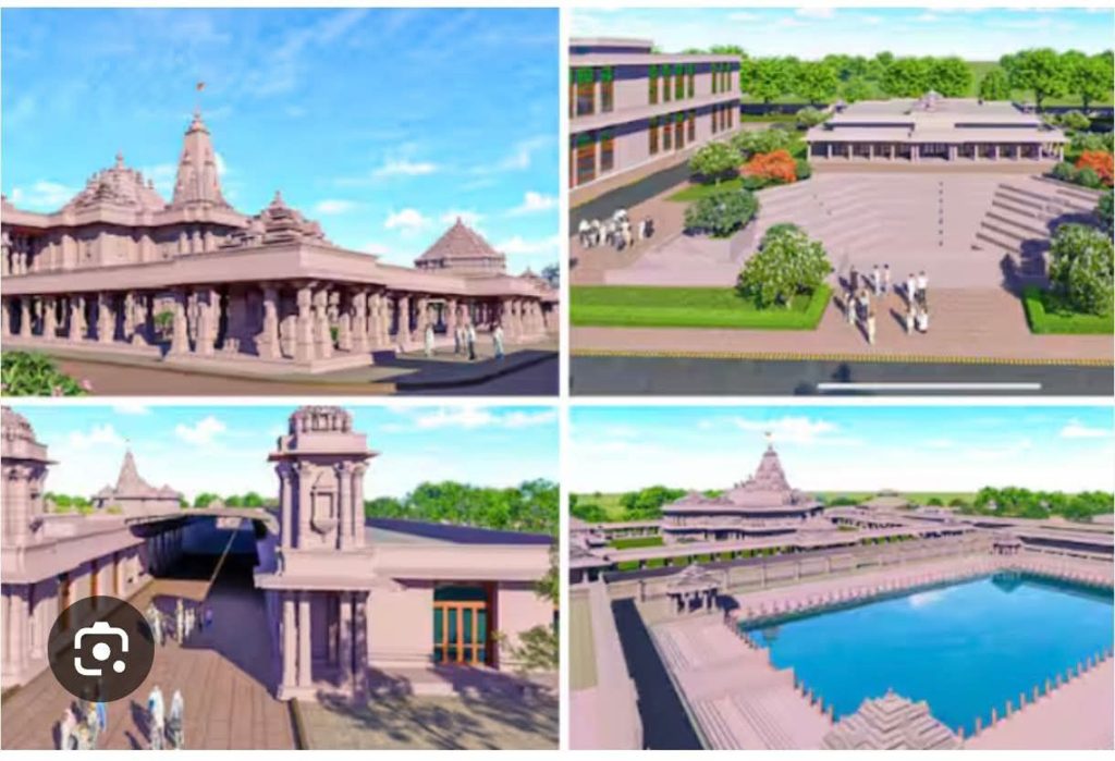 सीतामढी जिल्लास्थित पुनौराधाममा मन्दिर