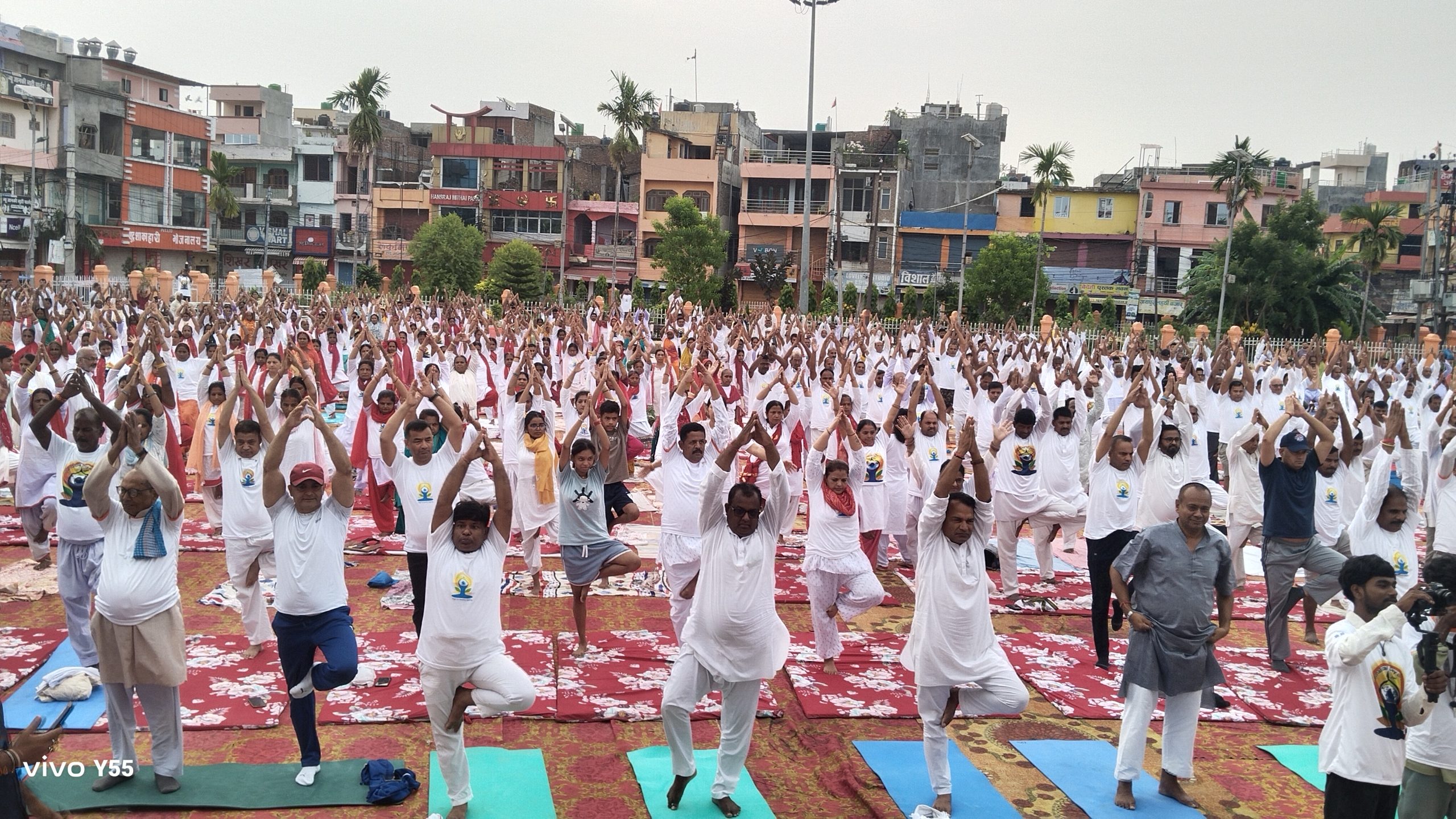 जनकपुरधाममा अन्तर्राष्ट्रिय योग दिवस भव्य रूपमा सम्पन्न