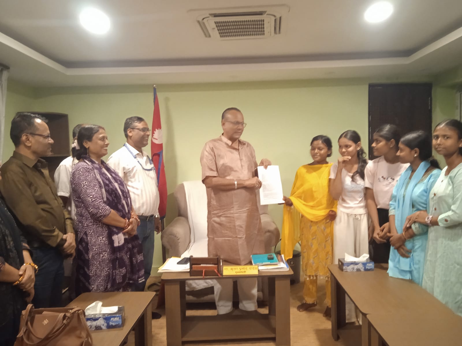 दलित बालिकाको अधिकार सुनिश्चित गर्न फेडोको माग